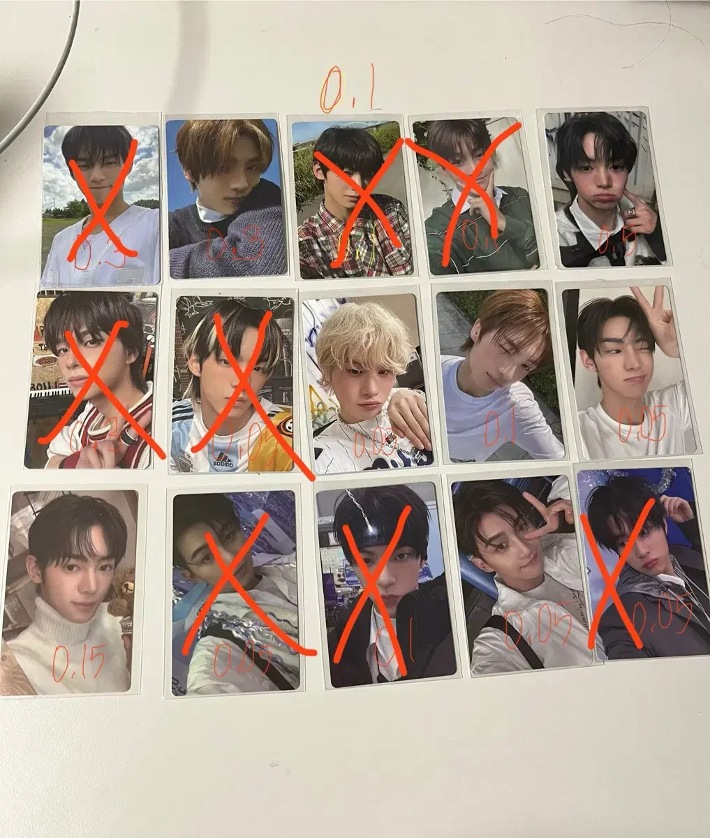 TWS photocard unstanning Disposal