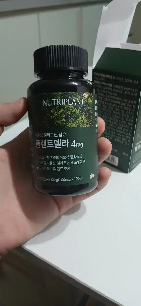 식물성 멜라토닌 플랜트 멜라 4mg