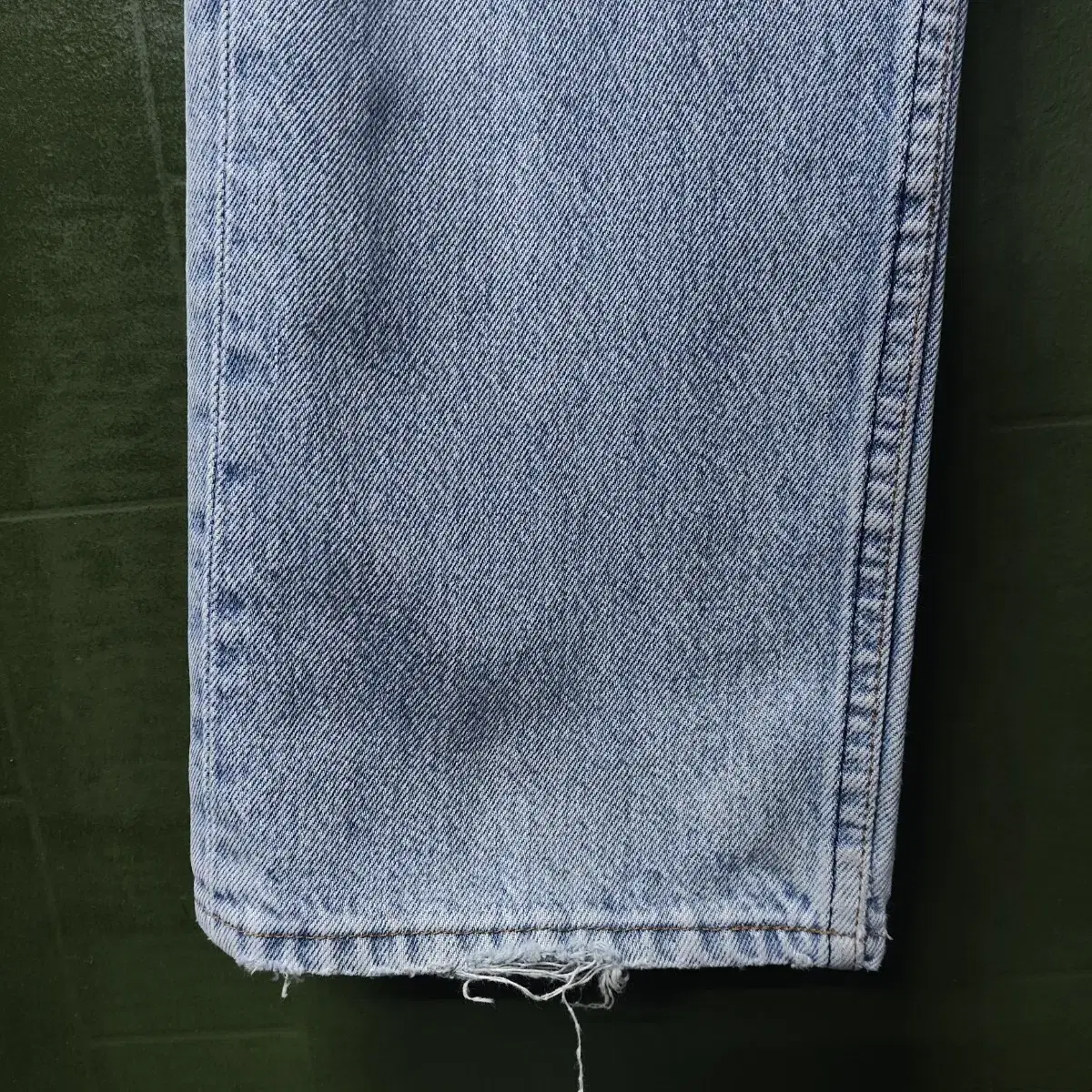 80s LEVIS USAmade 501 워싱 데님 팬츠