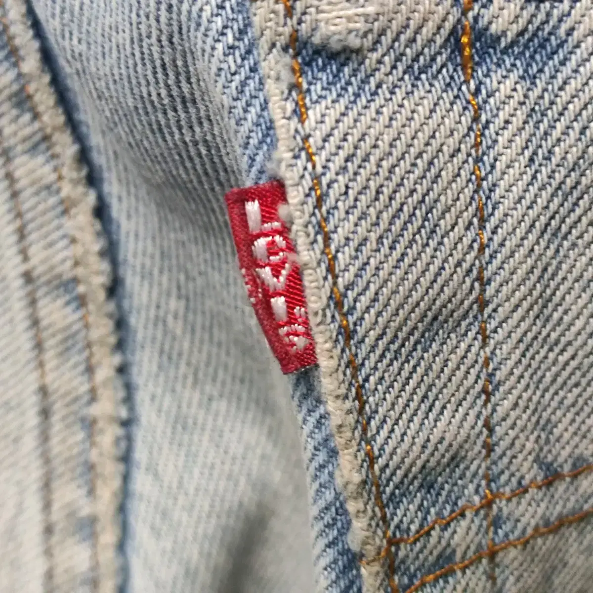 80s LEVIS USAmade 501 워싱 데님 팬츠