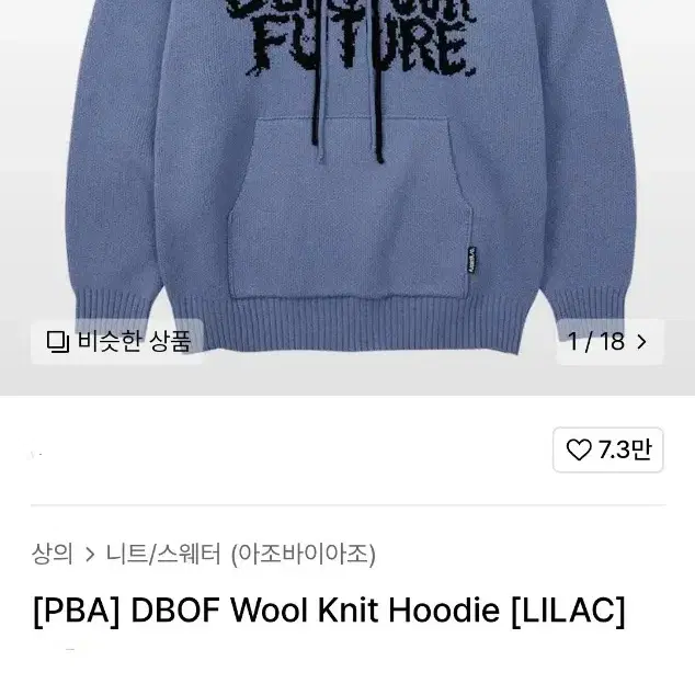 DBOF Wool Knit Hoodie