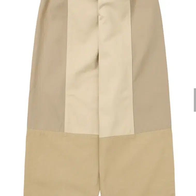 Tri Mixed Cotton Pants [BEIGE]