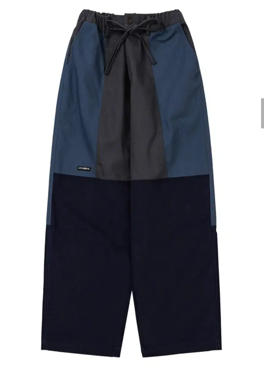 Tri Mixed Cotton Pants [NAVY]