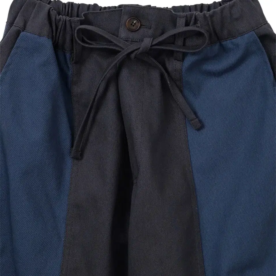 Tri Mixed Cotton Pants [NAVY]