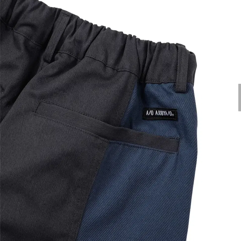 Tri Mixed Cotton Pants [NAVY]