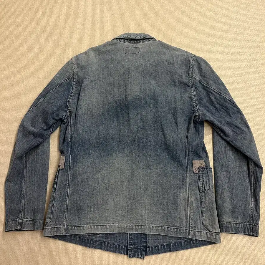 RRL DENIM HERRINGBONE CHORE JACKET