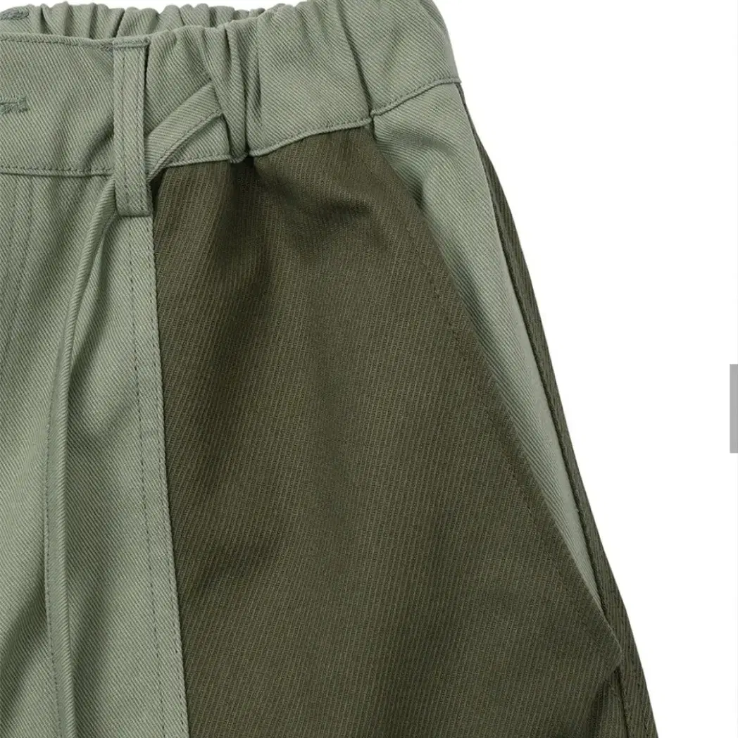 Tri Mixed Cotton Pants [KHAKI]