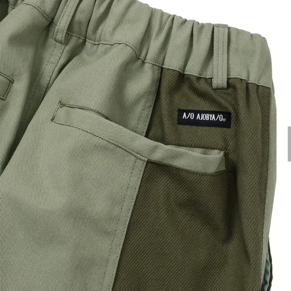 Tri Mixed Cotton Pants [KHAKI]