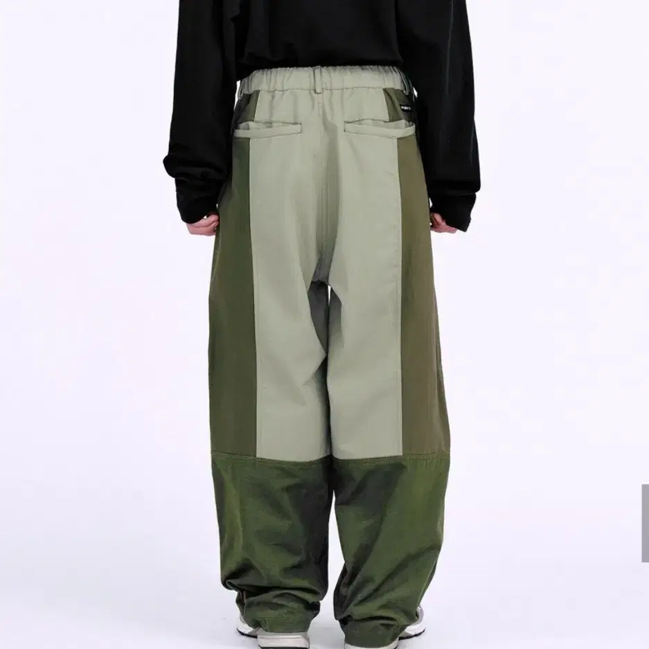 Tri Mixed Cotton Pants [KHAKI]