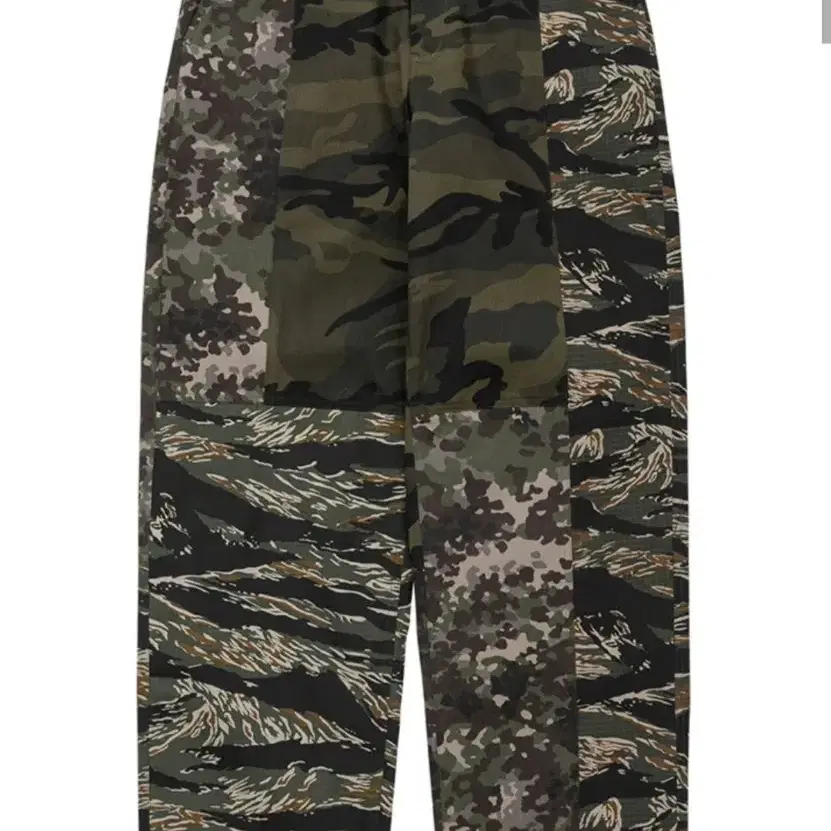 Camouflage Mixed Pants [KHAKI]