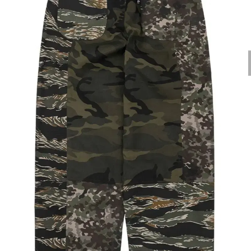 Camouflage Mixed Pants [KHAKI]