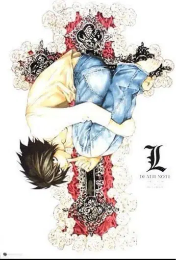 오바타 켄 DEATH NOTE 데스노트 L 엘르 포스터 B2사이즈