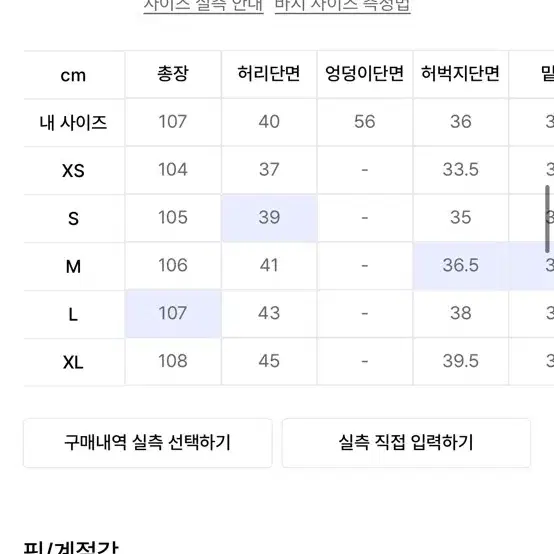 웨스트 그랜드 블러바드 생지 데님 인디고