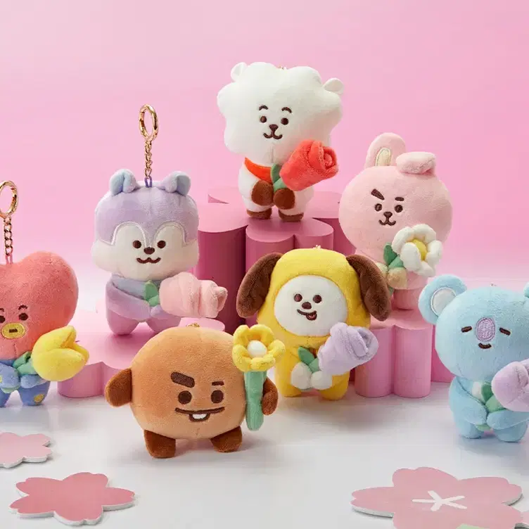 BT21 SPRING DAYS TATA 타타 키링