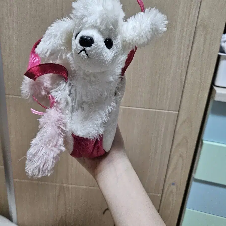 고양이 강아지 포로리 인형