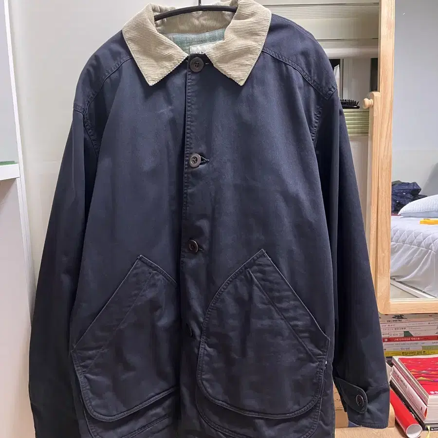 Khakis(카키스 ) washed barn jacket