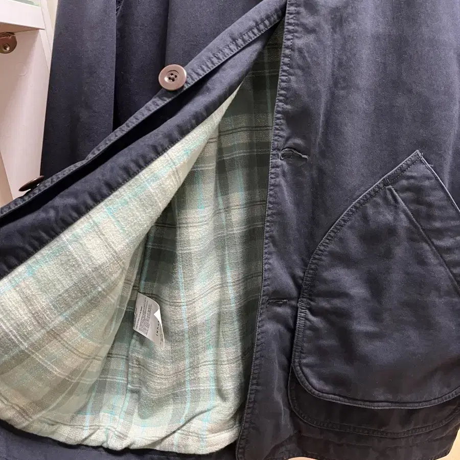 Khakis(카키스 ) washed barn jacket