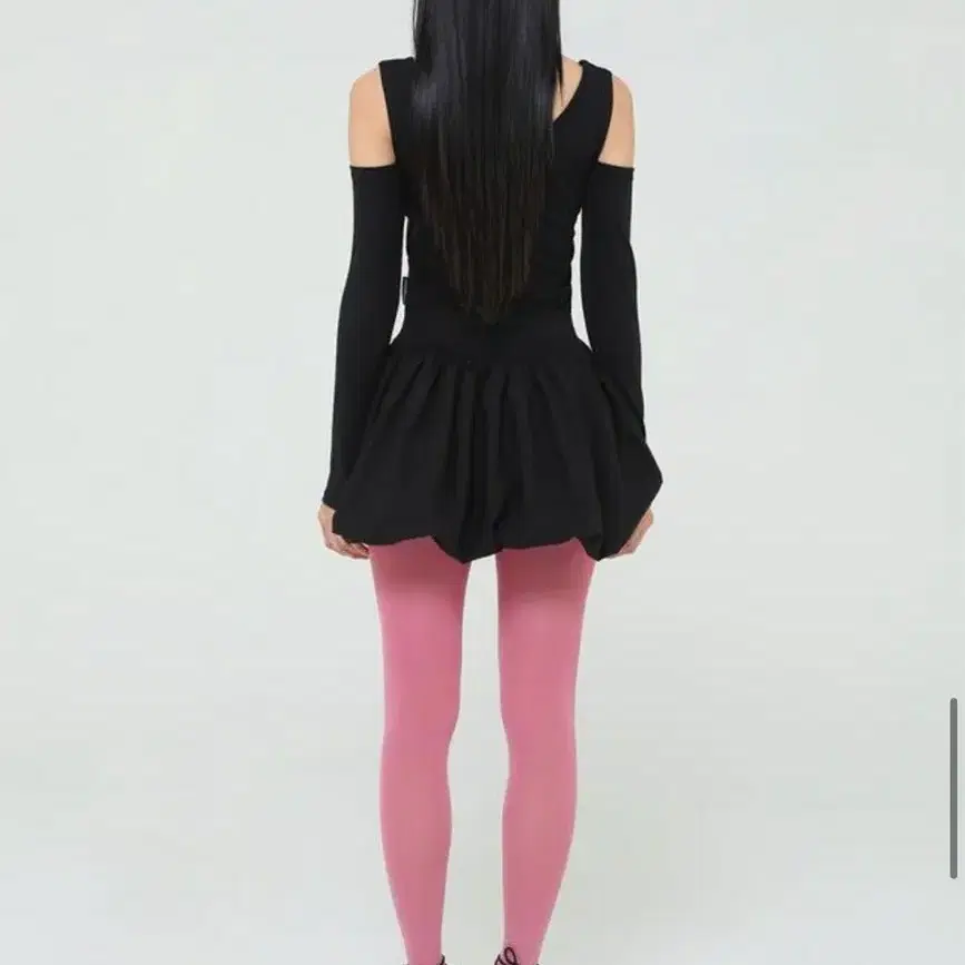 [어글리쉐도우] RIBBON PUMPKIN DRESS(BLACK)