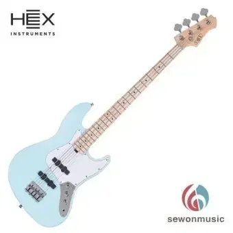 Hex Jazz Bass - Pastel bloo (Includes other components)