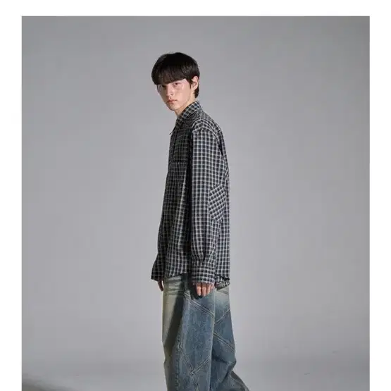 (시착 1회) 노운 bias tapered denim pants 1사이즈