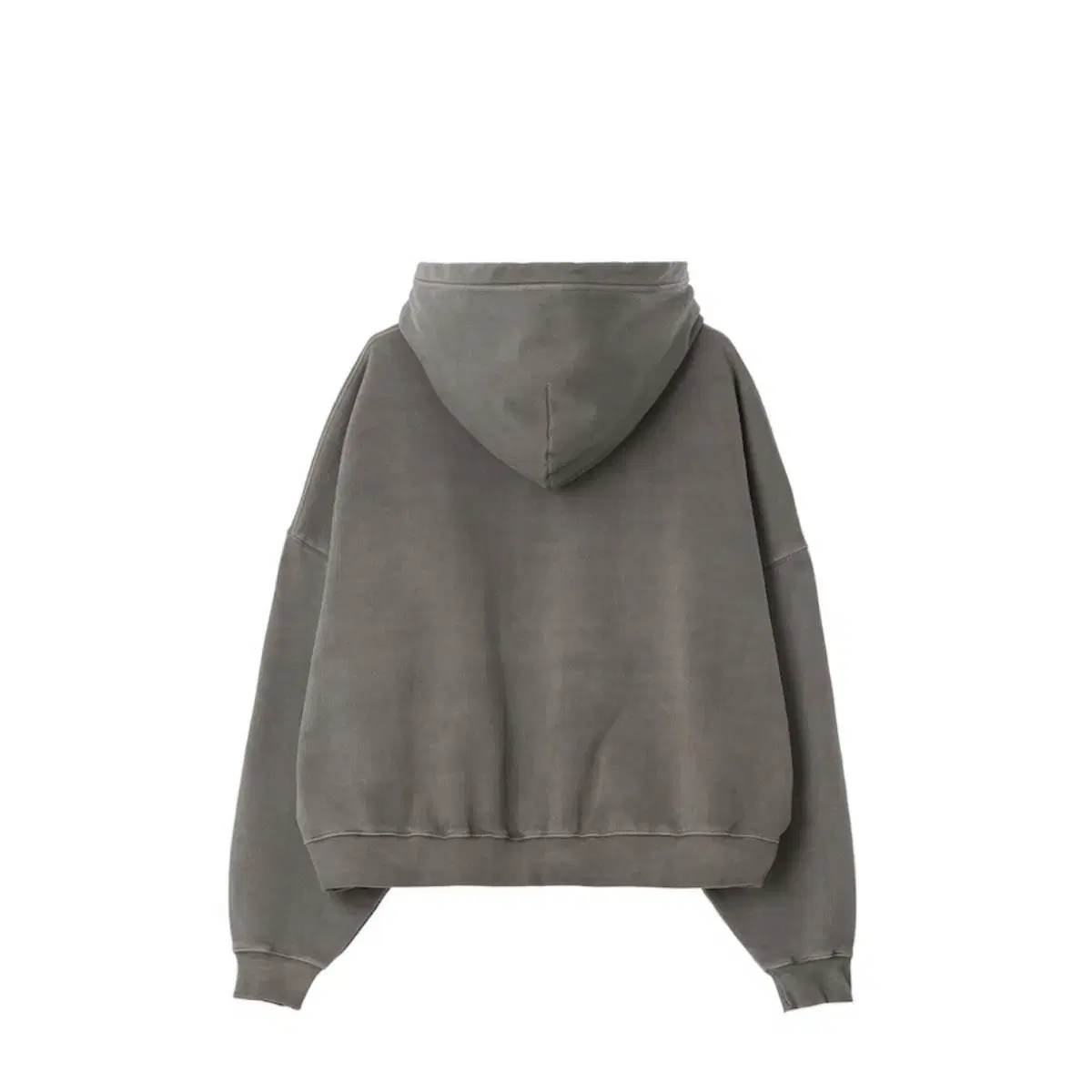 글로니 G CLASSIC WASHED BOXY ZIP UP (GRAY)