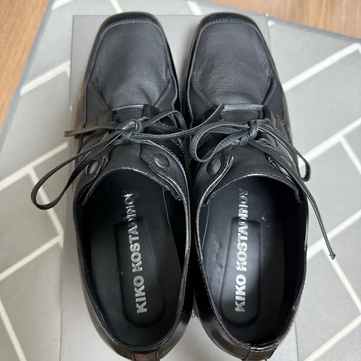 (41)키코 코스타디노브 priam lace up shoes 프리암 더비