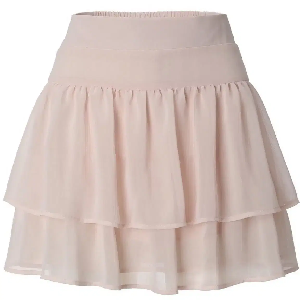 택o) 쓰리타임즈 스완 쉬폰 스커트 Swan chiffon skirt