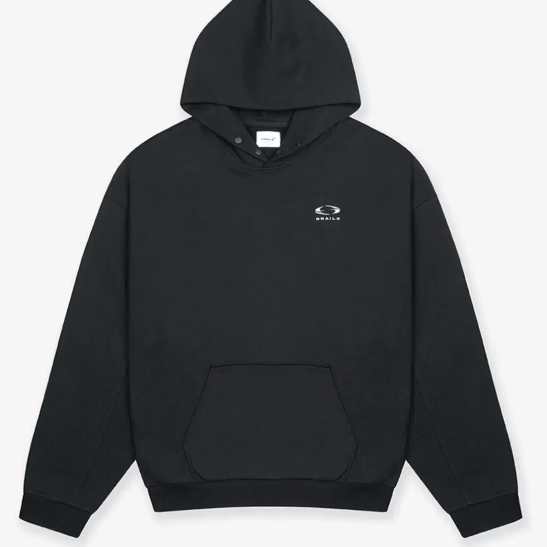 ESSENTIAL OVERSIZED HOODIE [BLACK]