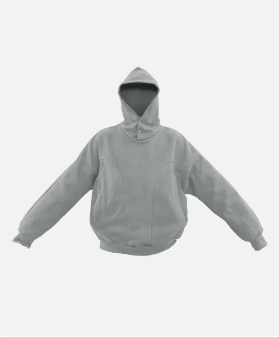 Grailz Geometry Hoodie Ash Sage