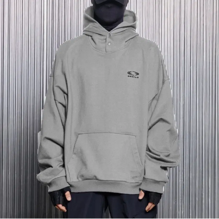 ESSENTIAL OVERSIZED HOODIE [GREY]