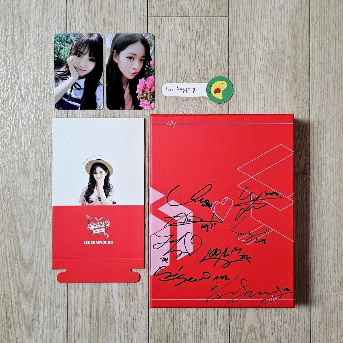 ラスト‼️ fromis_9❤️メンバー❤️直筆　サイン　入り　CD fromis_9❤️全メンバー❤️直筆 サイン 入り CD