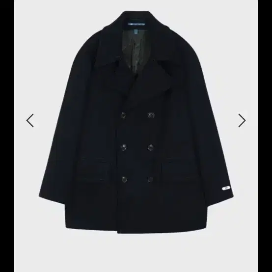 [MO] HUG PEACOAT (NAVY)