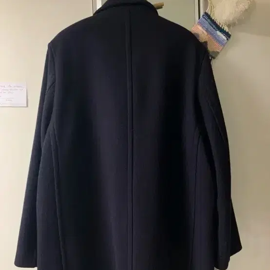 [MO] HUG PEACOAT (NAVY)