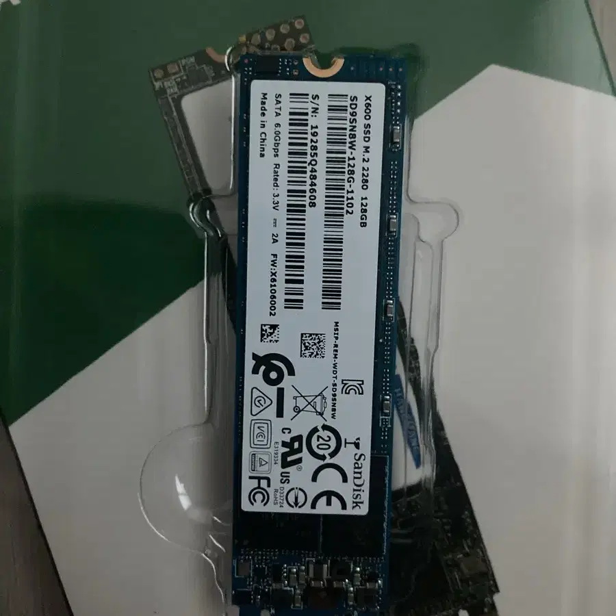 SSD(M.2 SATA) 128GB 윈도우11