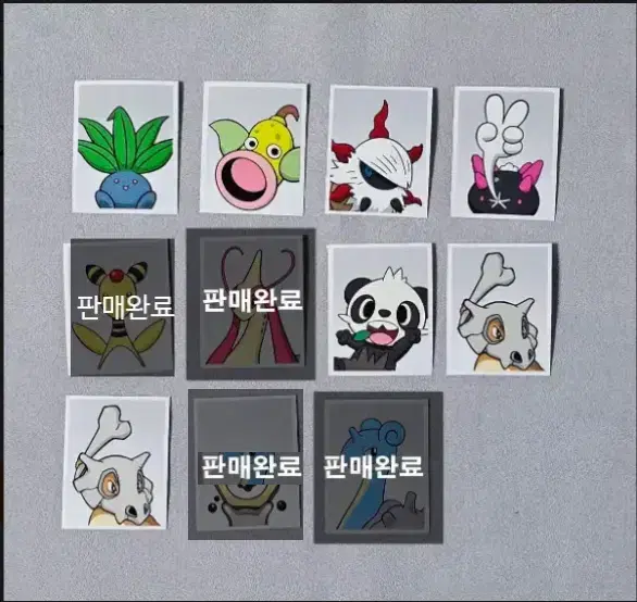 포켓몬스터 포켓몬 증명사진 증사 잠실 팝업 가챠 1000원