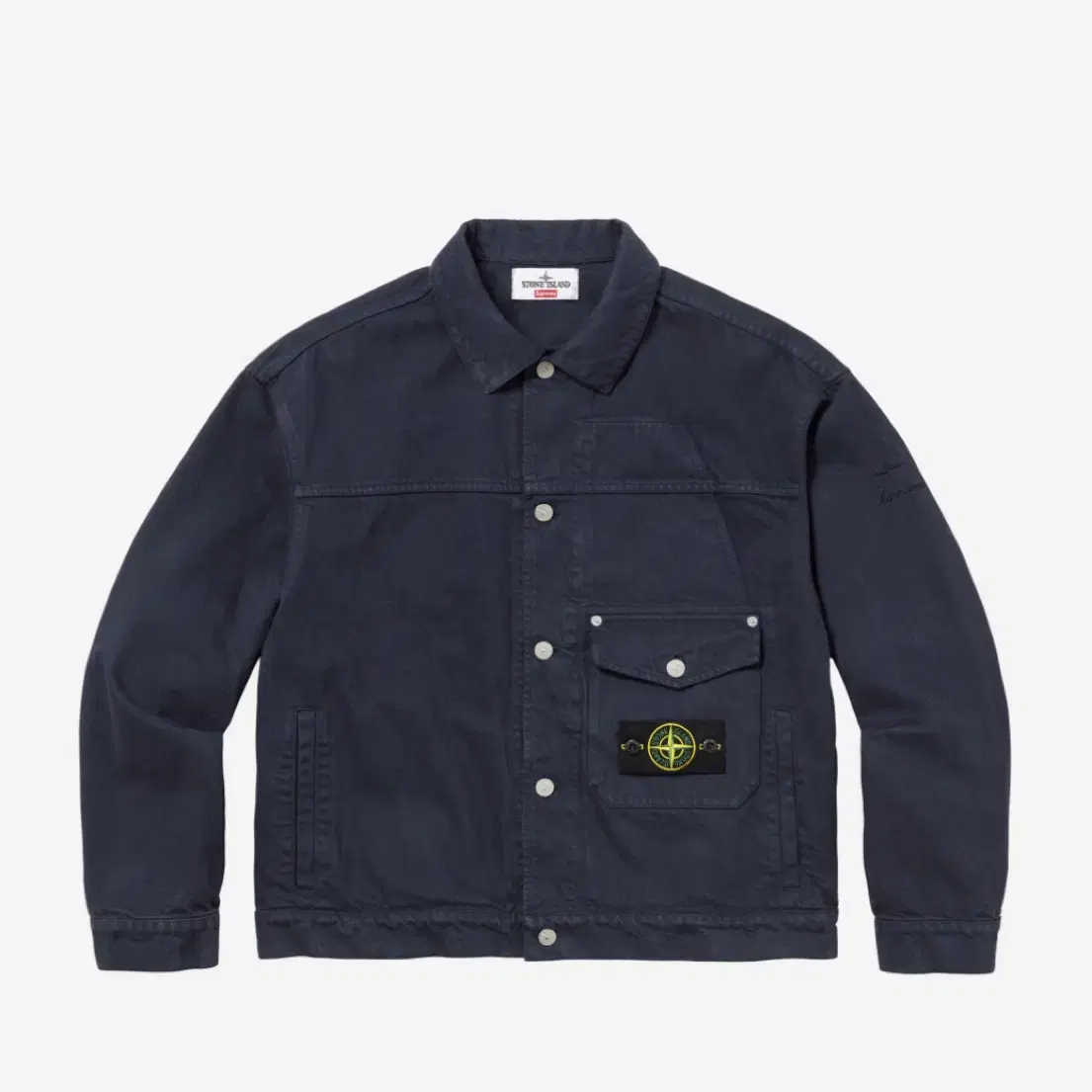 Supreme x Stone Island Denim Trucker