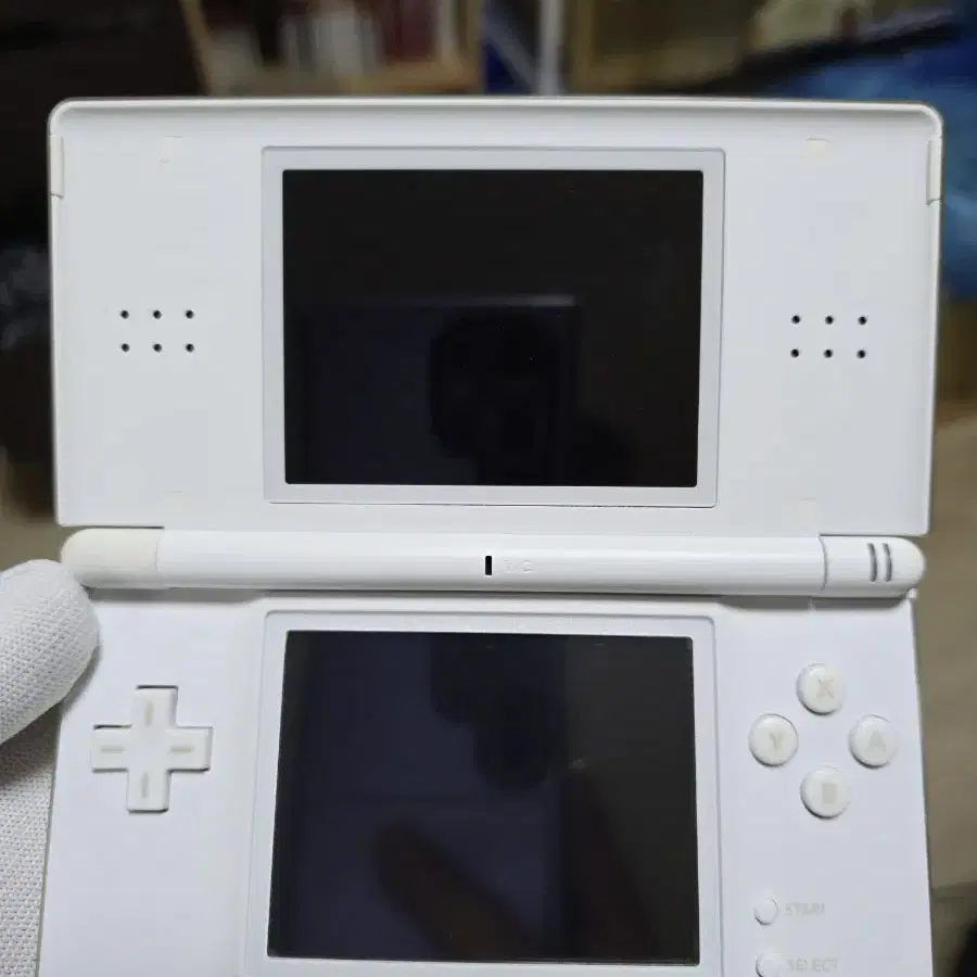 A급 닌텐도 DS Lite DSL 화이트 상.하 새액정