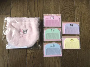 산리오 캐릭터즈 오리지널 빗 컴플리트 모코모코 파우치 일괄 판매