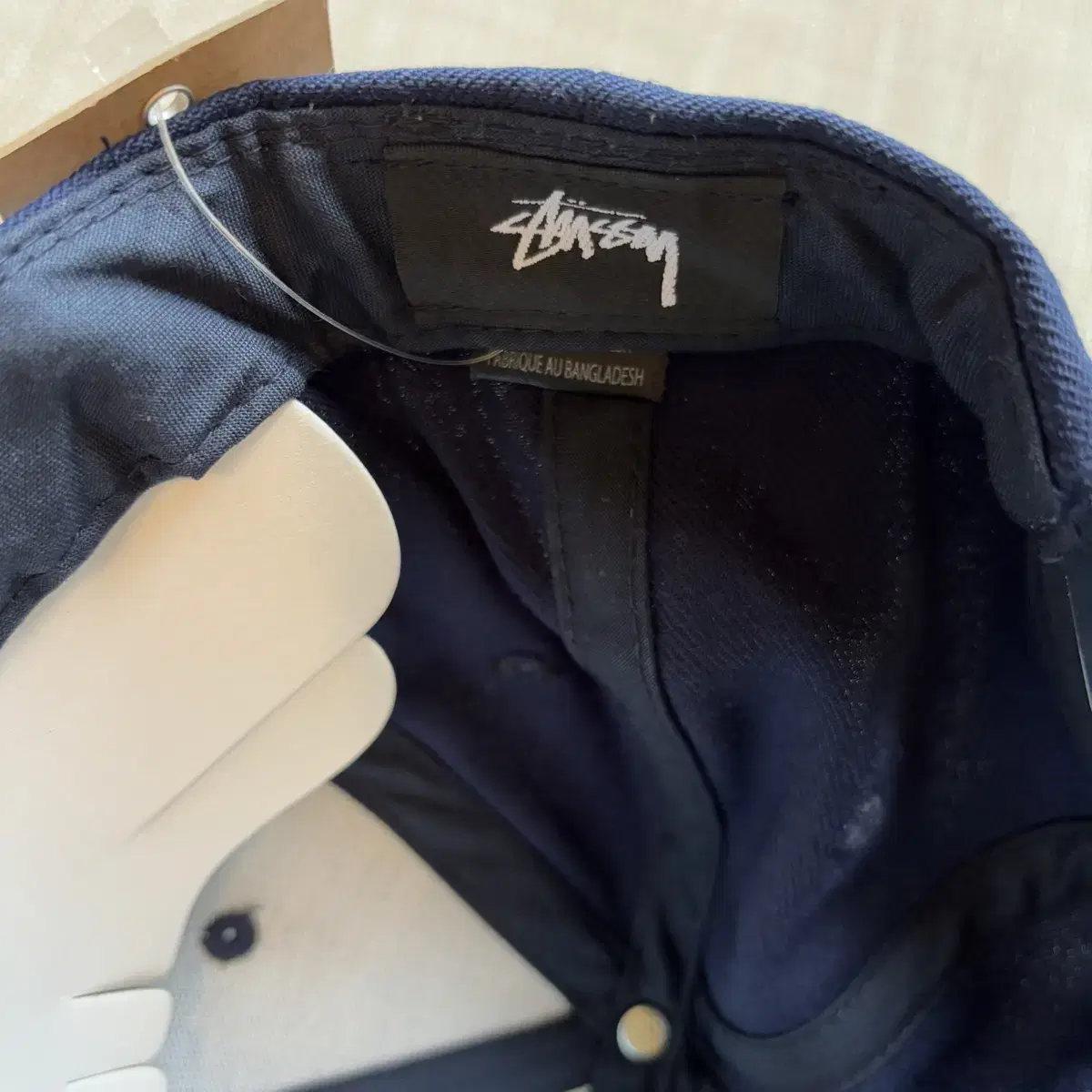 [새상품] 스투시 STUSSY 베이직 스탁 캡 네이비