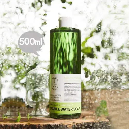 라라스노우 캐스틸 워터솝 애플민트 올인원 바디워시 500ml