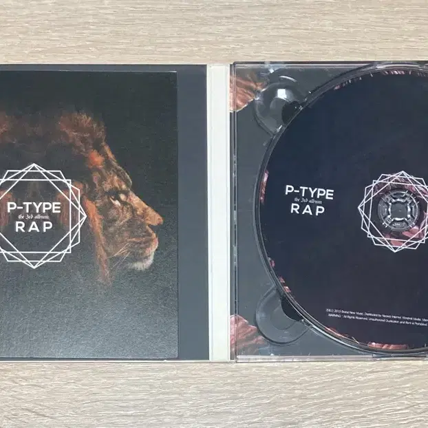 피타입 (P-Type) - 3집 Rap CD 판매