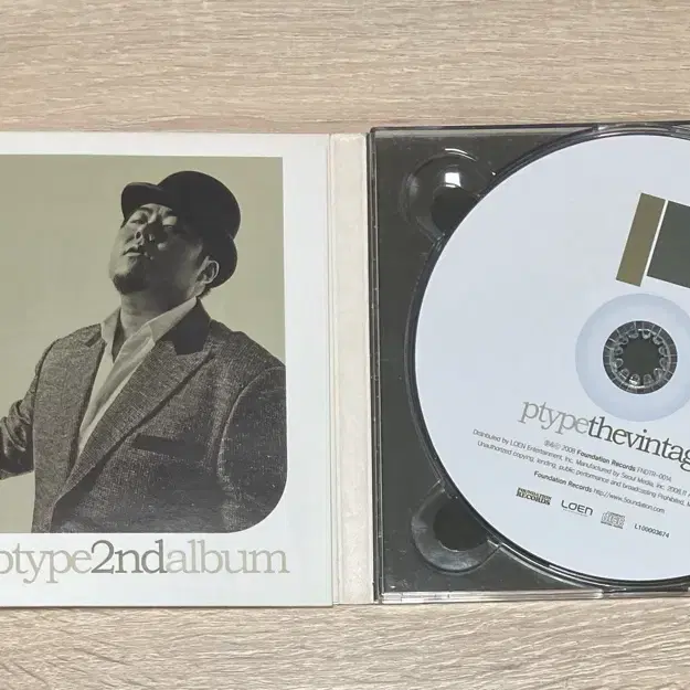 피타입 (P-type) 2집 The Vintage CD 판매