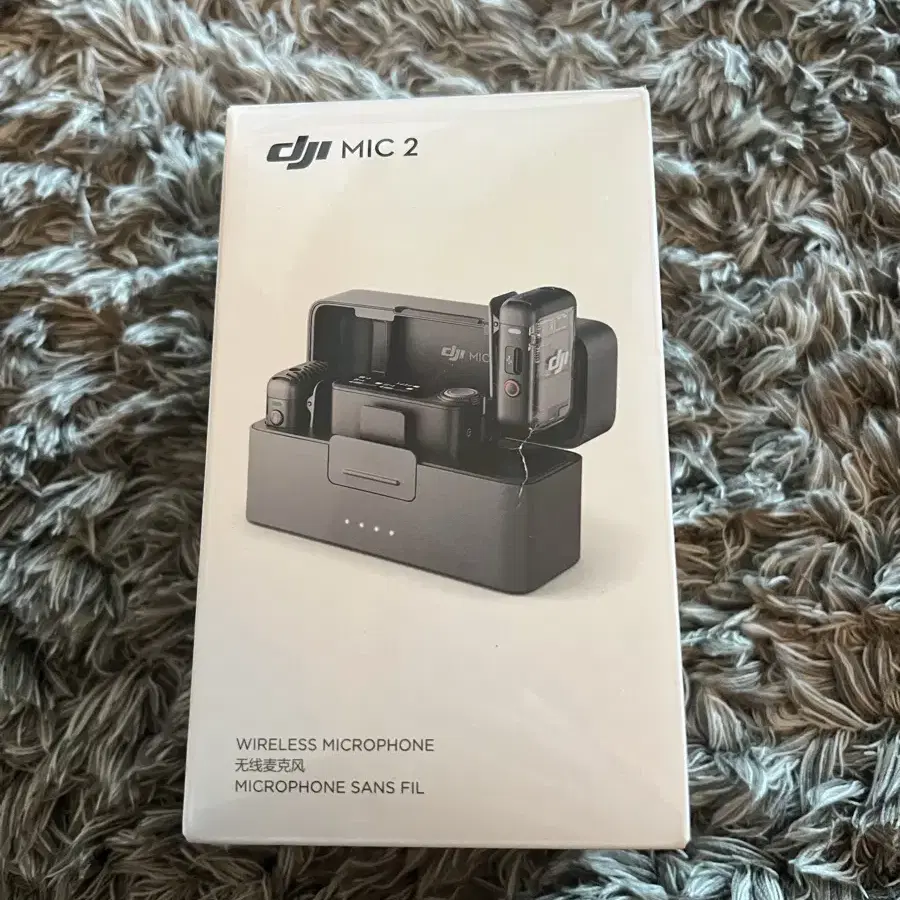 DJI MIC 2 (2TX+1RX+충전케이스) 팝니다(단순개봉)