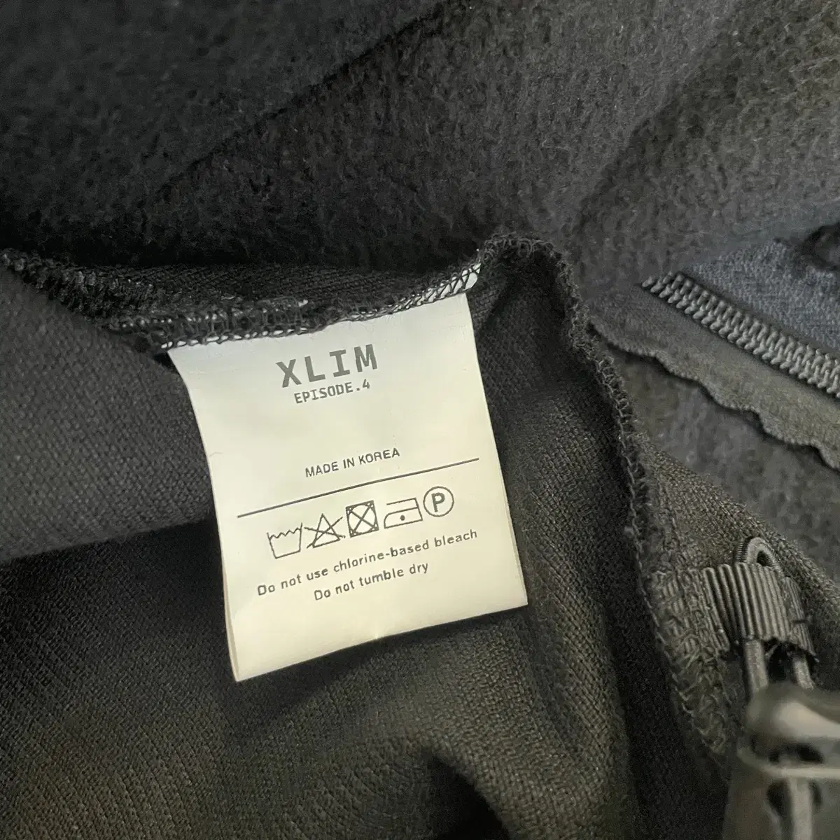 XLIM EP.4 01 FLEECE JACKET BLACK 2