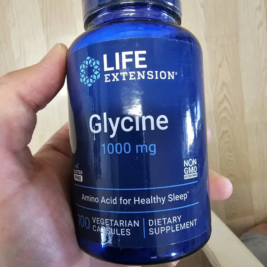 수면질개선 lifeextension glycine 글라이신  글리신 미개