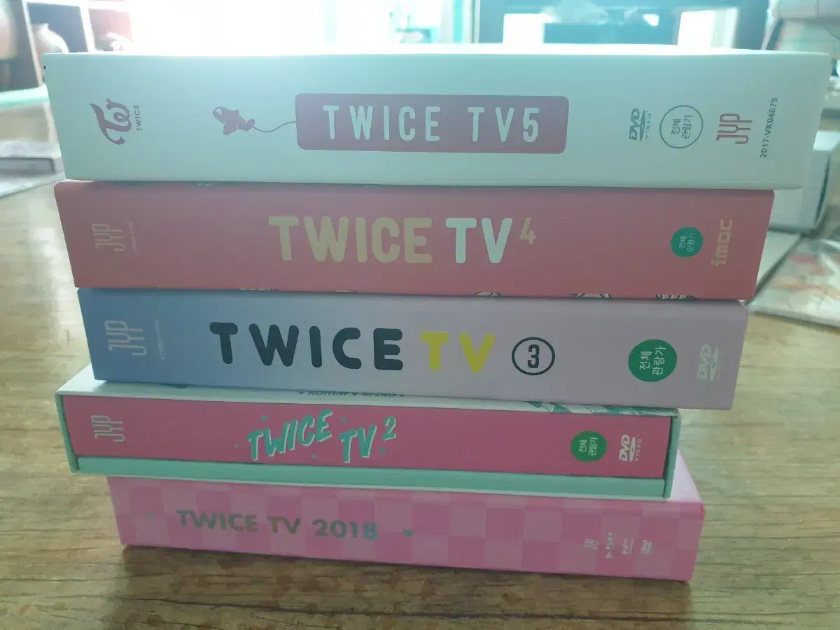 트와이스 티비 TV 2018 2,3,4,5,6 일괄 3에팝니다