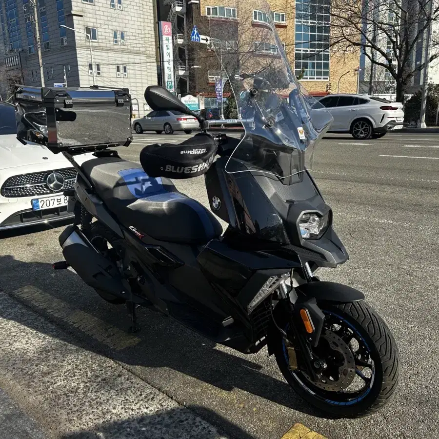 BMW C400X 2022년식 짧은 키로수, 부산 오토바이