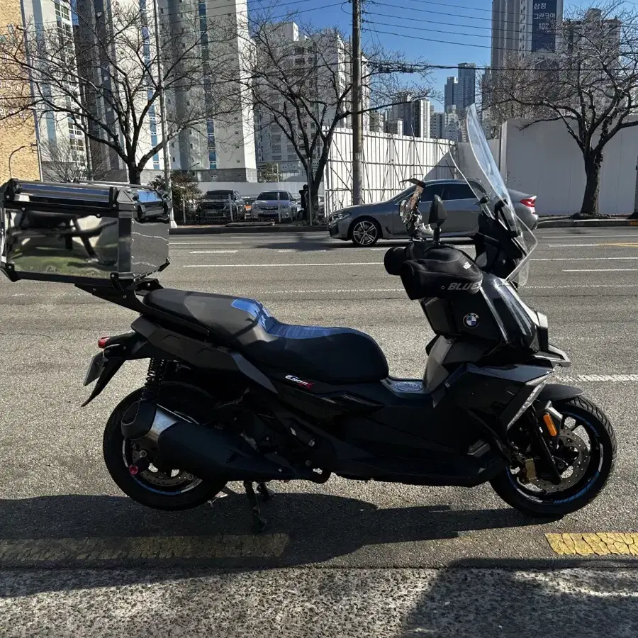 BMW C400X 2022년식 짧은 키로수, 부산 오토바이