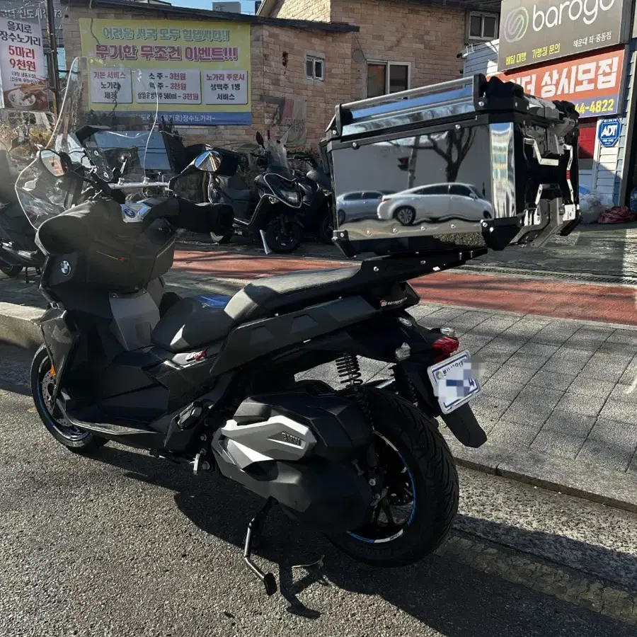 BMW C400X 2022년식 짧은 키로수, 부산 오토바이