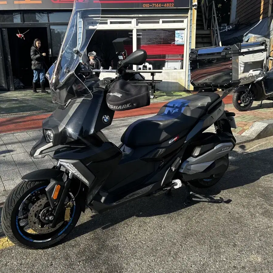 BMW C400X 2022년식 짧은 키로수, 부산 오토바이